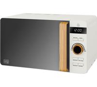Swan Nordic SM22036LWHTN 20 Litre 26cm High, Freestanding Small Standard Microwave Oven - White, White