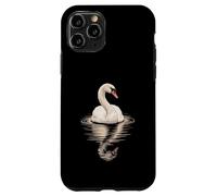 Swan On Water With Reflection Case for iPhone 11 Pro