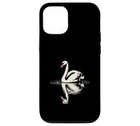 Swan On Water With Reflection Case for iPhone 12/12 Pro