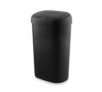 Swan Oval 55L Sensor Bin with Hands-Free Opening, Black, SWKA4522BLK
