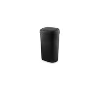 Swan Oval Sensor Bin, Large 55L Capacity, Black SWKA4522BLK