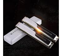 SWAN Polyphonic Harmonica C key German Imported Sound Spring, 28 Hole Wide Range Performance Level Harmonica for Beginner Practice