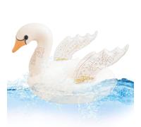 Swan Pool Float, Giant Inflatable Swan-Shaped Fun Decor, Durable Adult Pool Lounge, Premium Summer Water Toy for Lake, Beach, River, Pond, Backyard, Patio, and Vacation Pools Parties