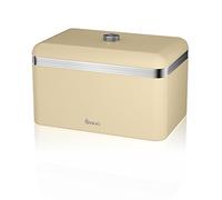 Swan Products Retro Bread Bin, Cream by Swan Products