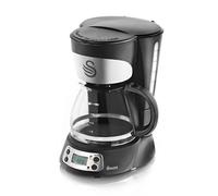 Swan Programmable Coffee Maker with Keep Warm Function, LCD Timer, 750ml, 700...