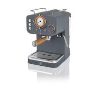 Swan Pump Espresso Coffee Machine In Dark Grey Dark Grey
