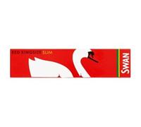 Swan Red King Size Cigarette Rolling Papers - 10 Booklets by Trendz