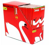 Swan Red King Size Rolling Papers - 50 Booklets (Full Box) in Premier Life Packaging