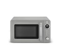 Swan Retro Revive Microwave Grey 800W Digital 20L Countertop Design -SM4425GRY