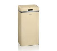 Swan SWKA4500CN Retro Square Cream Sensor Bin - 45 Litre
