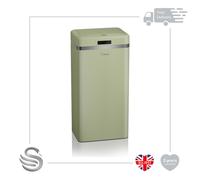Swan Retro 45L Square Sensor Activated Waste Bin 5-15cm Sensor Reach Iron Body