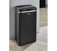 Swan Retro 45L Square Sensor Bin Black
