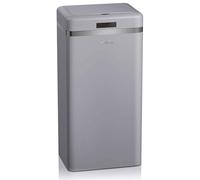 Swan Retro Automatic Kitchen Trash Can, Motion Sensor, 45 Litres, Metal, Smart Recycling Bin, Large Capacity, Vintage Design, Grey