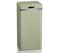 Swan Retro Automatic Kitchen Waste Bin, Motion Sensor, 45 Litres, Metal, Smart Recycling Bin, Large Capacity, Vintage Design, Green