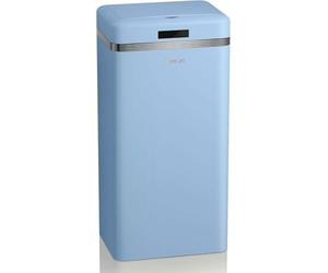 Swan Retro Automatic Kitchen Waste Bin Motion Sensor 45L Metal Smart Recycling Bin Large Capacity Vintage Pastel Blue