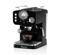Swan Retro Black Pump Espresso Coffee Machine