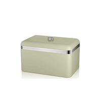 Swan Retro Bread Bin Green