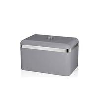 Swan Retro Bread Bin Grey
