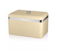 Swan Retro Bread Bin In Cream Cream