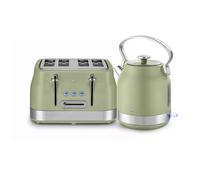 Swan Retro Collection Traditional Kettle & 4 Slice Toaster Bundle