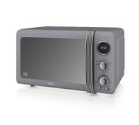 Swan Retro Digital 800W Microwave - Grey
