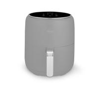 Swan SD10513GRY Retro Digital Air Fryer with Swan Cyclone Technology, 8 Pre-Set Cooking Options, Adjustable Temperature, 4.5L 1500W, Grey