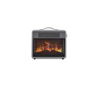 Swan Retro Fire Flame Effect, 1.8KW, Heater Grey, SH27034