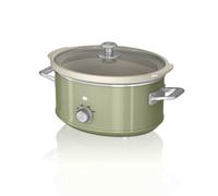 Swan Retro Green 3.5 Litre Slow Cooker
