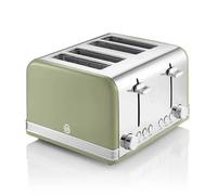 Swan 4-Slice Retro Toaster - Green One Colour