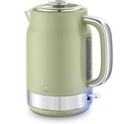 Swan Retro Jug Kettle, Rapid Boil, Removable Limescale Filter, Easy Pour 360 Deg