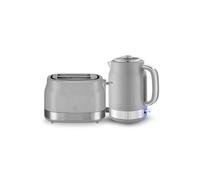 Swan Retro Kitchen Set, 1.7L Rapid Boil Kettle and 2-Slice Toaster, Grey, EEJB373