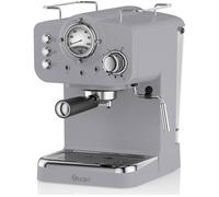Swan Retro Grey Pump Espresso Coffee Machine