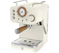 SWAN Retro Pump Espresso SK22110WHTN Coffee Machine - White, White
