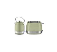 Swan Retro Revive Green Traditional Kettle & 2 Slot Toaster Set