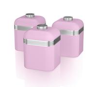 Swan Retro Set of 3 Canisters