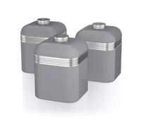 Swan Retro Set of 3 Canisters