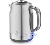 SWAN RETRO SK19025SS 1.7 LITRE 3KW CORDLESS KETTLE IN STAINLESS STEEL