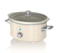 Swan Retro SF17021CN 3.5 Litre Slow Cooker - Cream