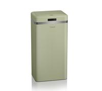 Swan Retro Square Green Sensor Bin - 45 Litre