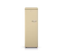Swan Retro Tall Freezer In Cream Cream