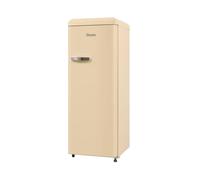 Swan Retro Tall Fridge With Ice Box In Cream Cream