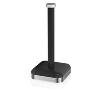 Swan SWKA1040BN Retro Kitchen Roll Holder with Steel Weighted Base, 32cm, Black