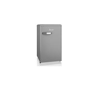 Swan Retro Under Counter Fridge with 77L Fridge Capacity, Grey, SR11035GRNE