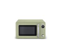 Swan Retro 20L Digital Microwave, 5 Power Levels, 12 Auto Cook Pre-sets, Defrost by Weight or Time, LED Display, 800W, Green, SM4425GRN