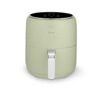 Swan SD10513GRN Retro Digital Air Fryer with Swan Cyclone Technology, 8 Pre-Set Cooking Options, Adjustable Temperature, 4.5L 1500W, Green