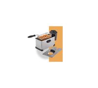 Swan SD6040N 3 Litre Stainless Steel Deep Fat Fryer with Viewing Window and Safety Cut Out, Non-Slip