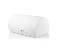 Swan Serenity Bread Bin with Ventilation, Smooth Matte Finish and Roll Top Lid, 14L, White