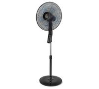 Swan SFA23010N 16 Inch Pedestal Fan Built-in Timer - Black Natural