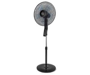 Swan SFA23010N 16 Inch Pedestal Fan Built-in Timer - Black Natural