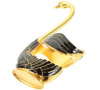 Swan Shape Metal Spoon Holder for Fruit Forks and Tea Tables